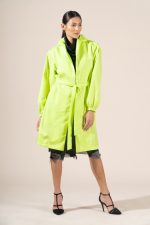 Frances in Neon Protective Outerwear Coat
