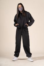 Quin in Black Protective Outerwear Coordinates - Image 3