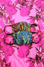 Birds Silk Brocade Face Masks (Set 8) - Image 2