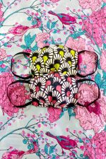 Art Deco Silk Brocade Face Masks (Set 9) - Image 2
