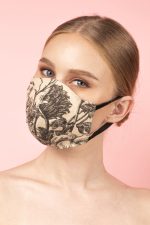 Jim Thompson Toile du Jouy Face Masks in Black (Set 1A) - Image 4