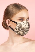 Jim Thompson Toile du Jouy Face Masks in Black (Set 1A) - Image 10