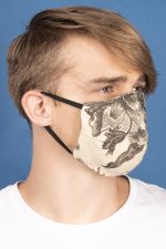Jim Thompson Toile du Jouy Face Masks in Black (Set 1A) - Image 2
