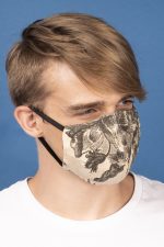 Jim Thompson Toile du Jouy Face Masks in Black (Set 1A) - Image 7
