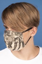 Jim Thompson Toile du Jouy Face Masks in Black (Set 1A) - Image 5