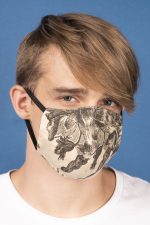Jim Thompson Toile du Jouy Face Masks in Black (Set 1A) - Image 9