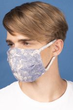 Jim Thompson Toile du Jouy Face Masks in Blue (Set 1C) - Image 9