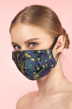 Birds Silk Brocade Face Masks (Set 8) - Image 5