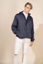 Finn in Navy Protective Outerwear Top - Image 4