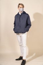 Finn in Navy Protective Outerwear Top