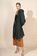 June in Hunter Green Protective Outerwear - Image 2