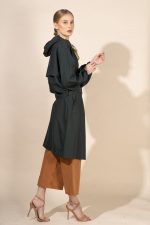 June in Hunter Green Protective Outerwear - Image 4