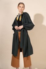 June in Hunter Green Protective Outerwear - Image 5