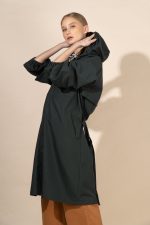 June in Hunter Green Protective Outerwear - Image 7