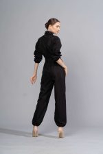 Gia Protective Outerwear Jumpsuit in Black - Image 2