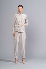 Sabine Protective Outerwear Coordinates in Dove Grey