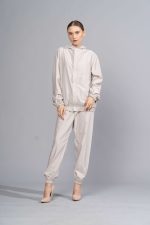 Quin Protective Outerwear Coordinates in Dove Grey