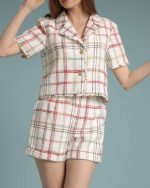 Lucca in White and Red Plaid - Image 2