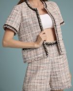 Saint-Brieuc in Blush and Navy