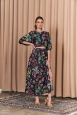 Mattia in Black Floral - Image 2