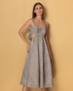 Leticia in Black and White Eyelet