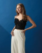 Giulia Top in Black - Image 3