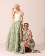 Annastasia Skirt in Sage - Image 5