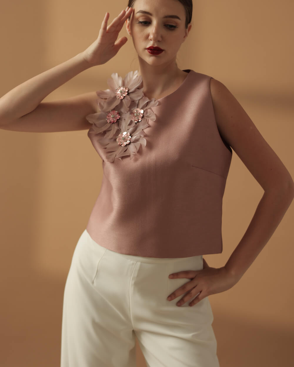 Silvano in Dusty Pink