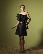 Serge Skirt in Black - Image 3