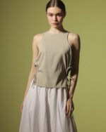 Mathieu Top in Dove Grey