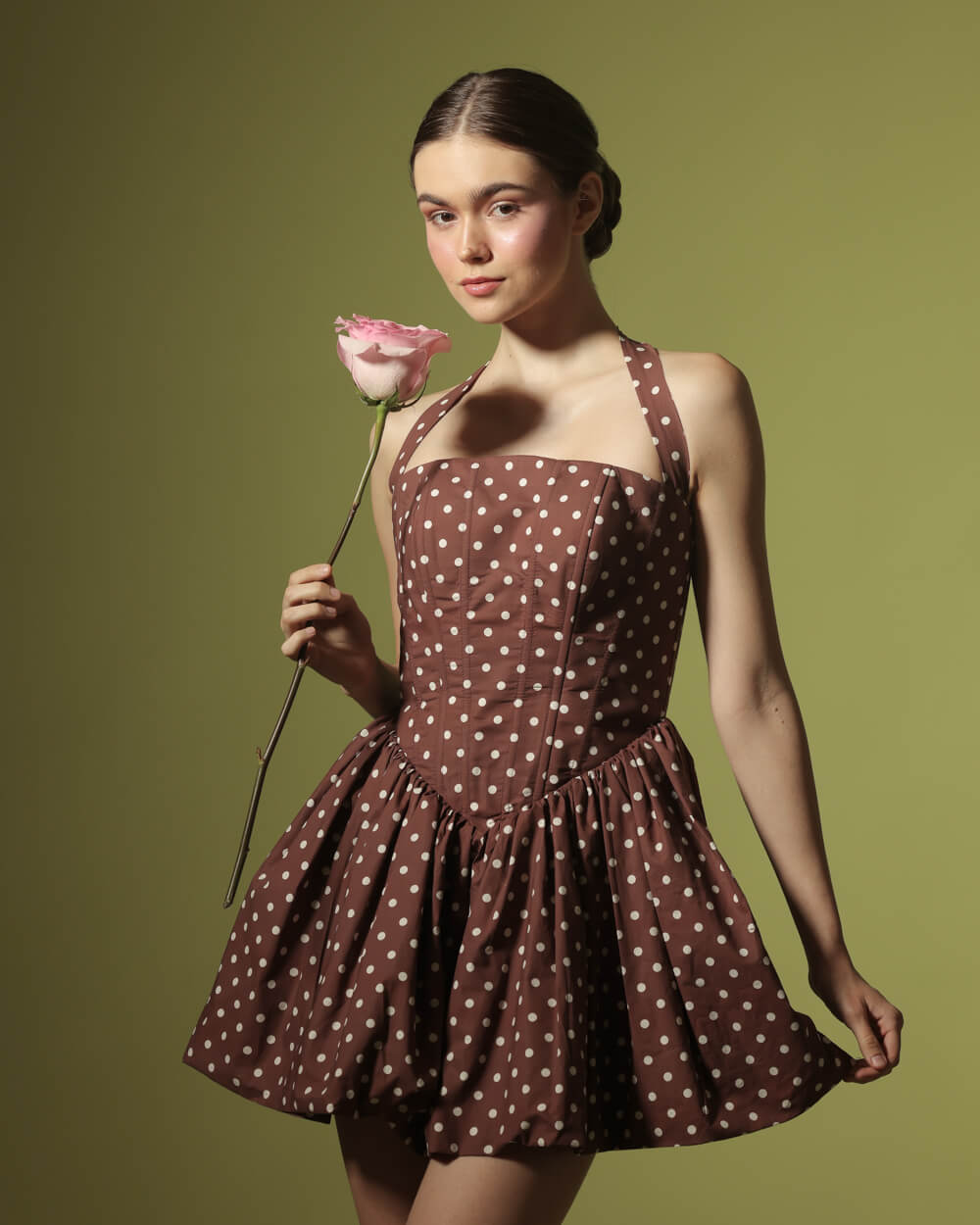Louise in Chocolate Brown